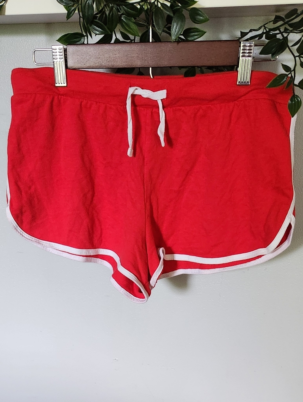 Lifeguard Red Shorts with White Trim